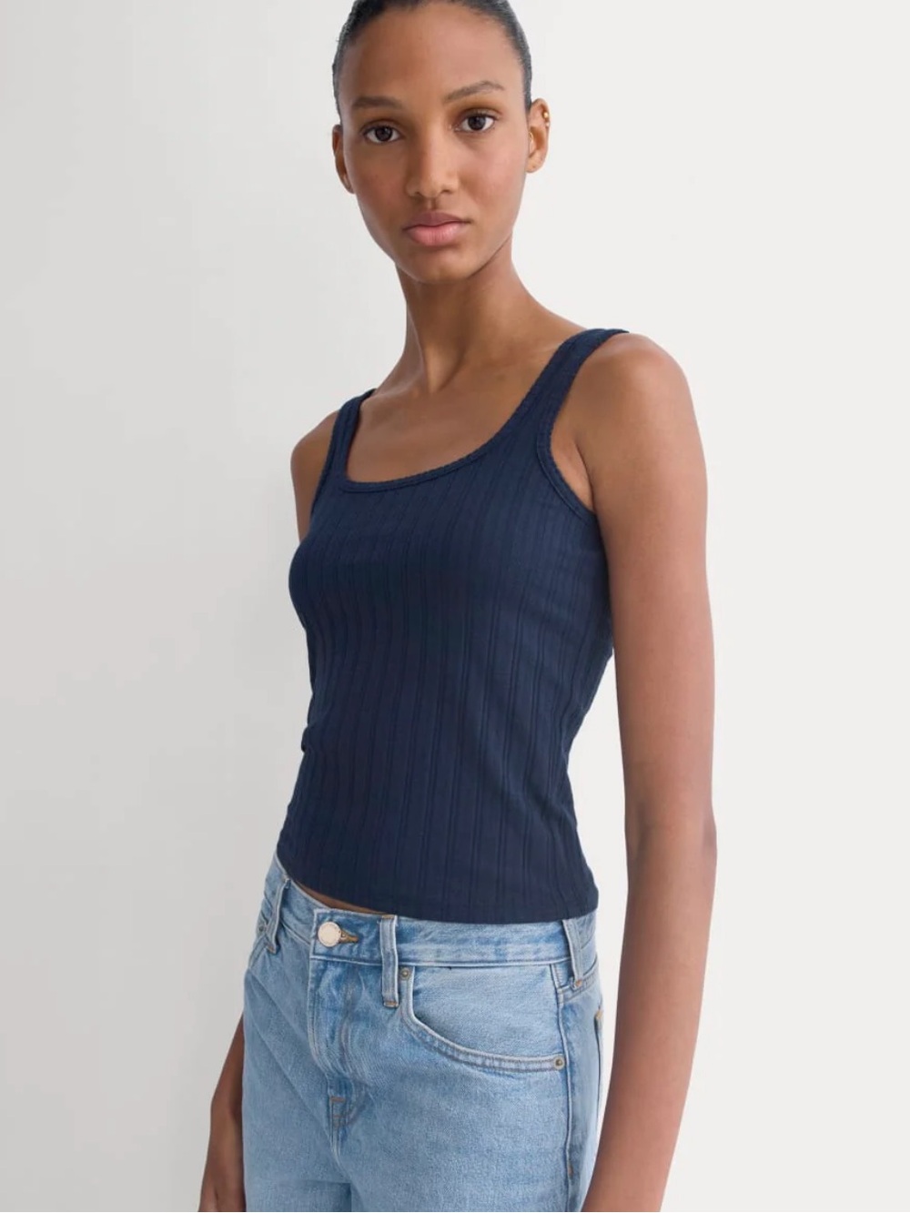 Everlane Lounge Scoop-Neck Tank